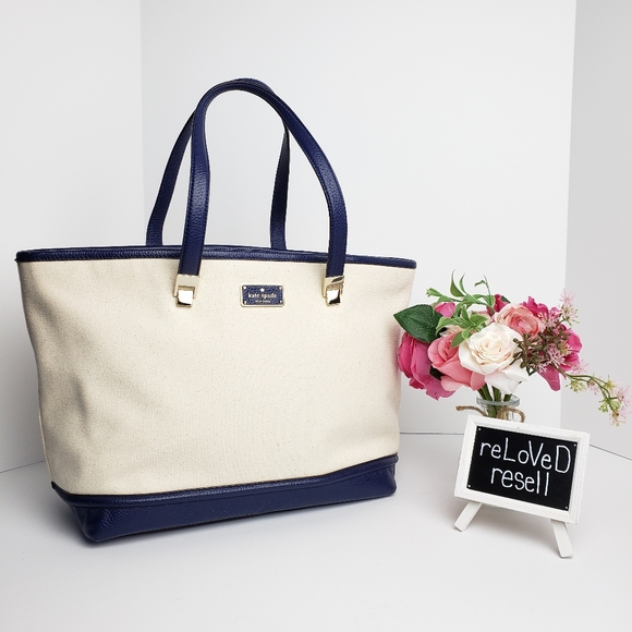 kate spade Handbags - NWOT Kate Spade Canvas Tote